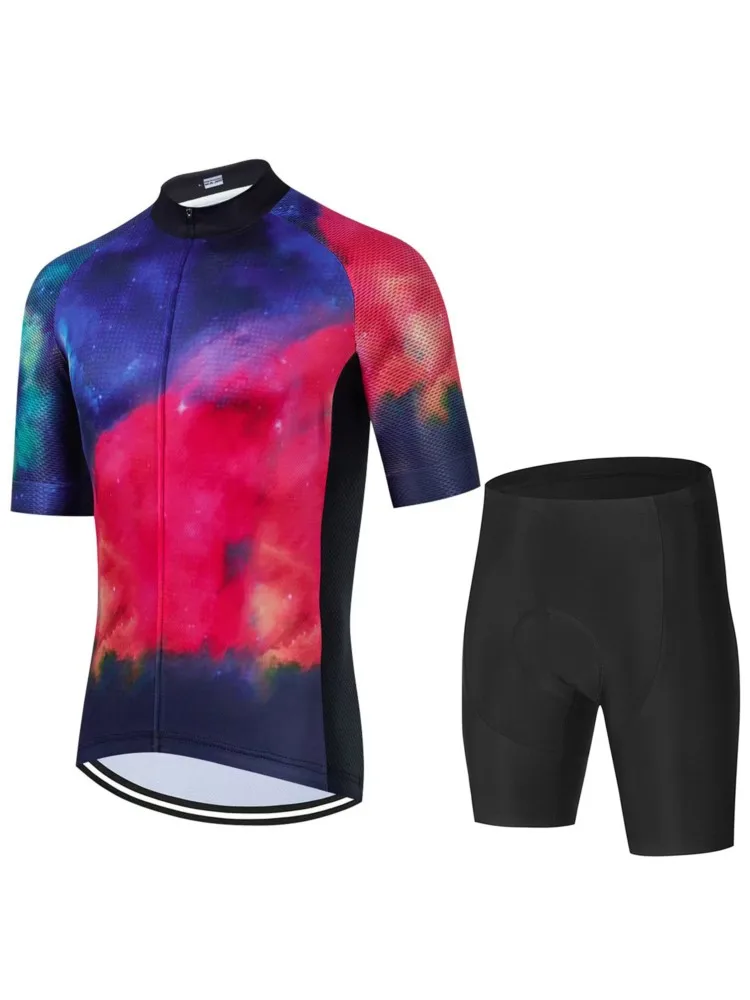 AliExpress NONE Cycling Men's Clothing for Men Short Bib Cycling Jersey Man Road Bike Jerseys Bicycle Mtb Equipment Men's Sweatsuit Set Bycicle