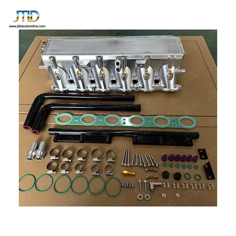 JTLD Hot Sell CNC Billet End Tanks Gen 2 B58 Charge air Cooler Intake Manifold for M340i B58 G20 G29 Supra A90 3.0T 2020+
