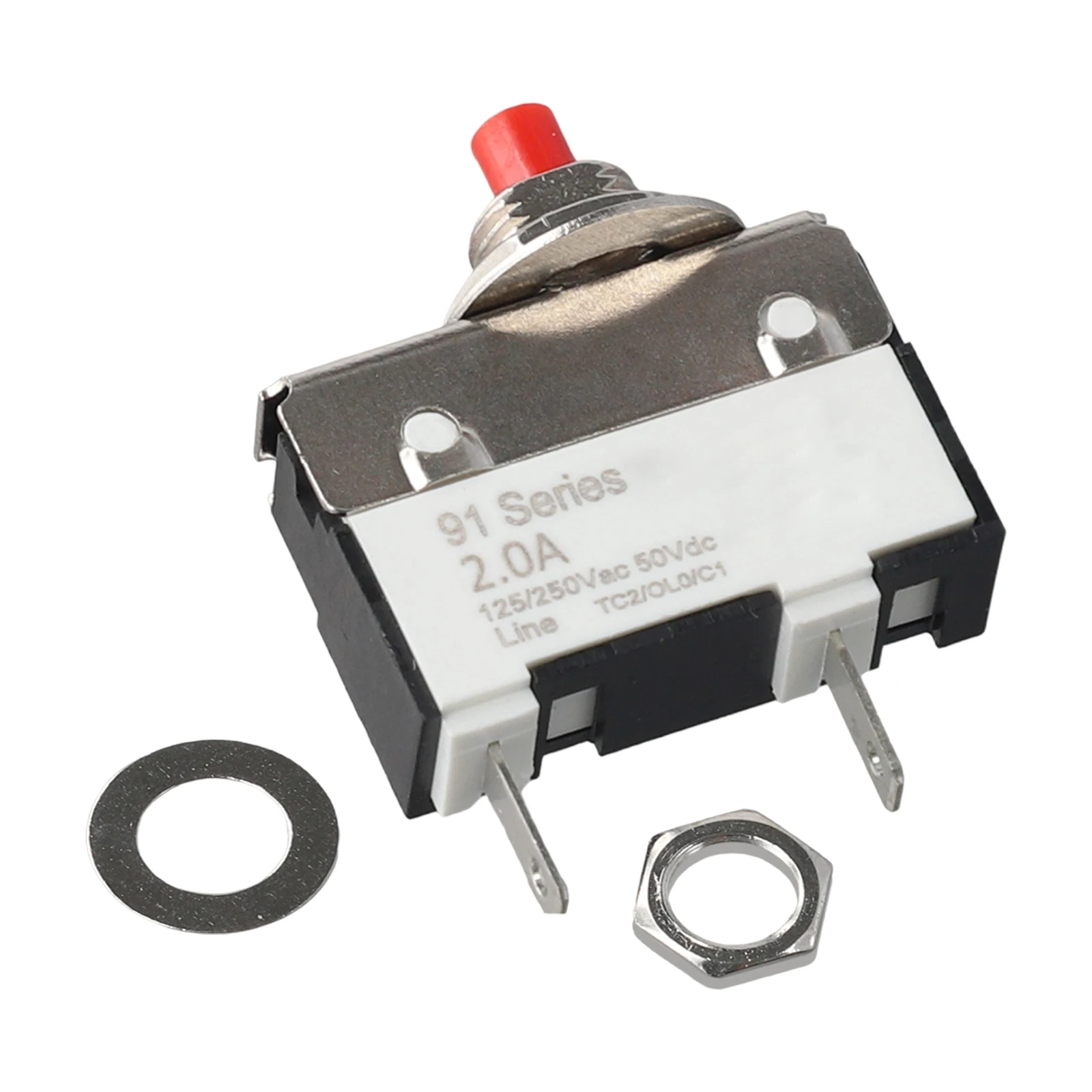 Electrical Device Safety OverCurrent Protector Electrical Safety 125 250VAC Compatibility 50VDC Support Metal Shell