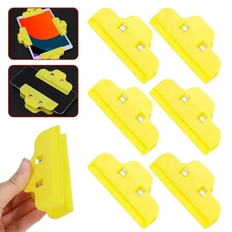 Cell Phone Repair Plastic Clamps LCD Screen Fastening Clamps for IPhone Samsung IPad Tablet Universal Securing Clip Fixture Tool