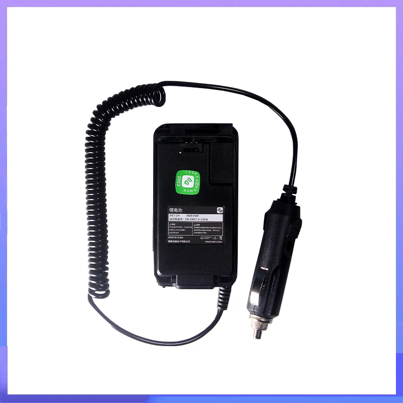 Quansheng UV-K5 UV K6 UV-5R PLUS Battery Eliminator Walkie Talkie Car Charger 12V/24V Cigarette Lighter For UV K5(8) Ham Radio