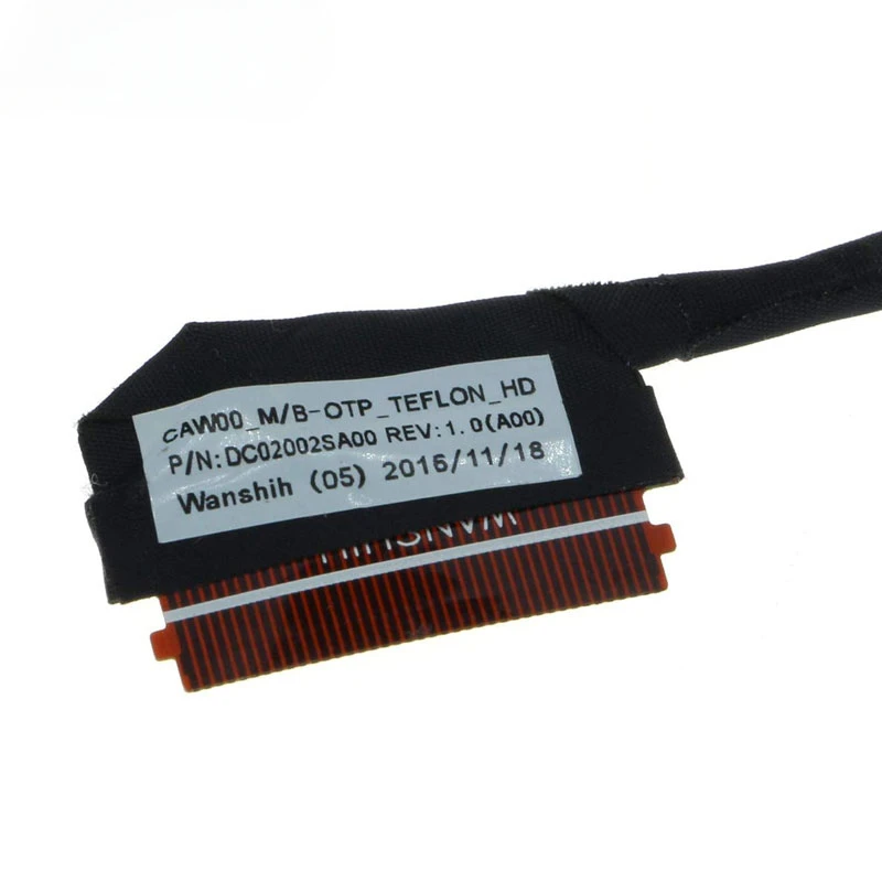 Cable de pantalla LCD de repuesto para portátil, sin contacto, para Dell Inspiron 15, 5566, E5566, P51F, 05NC00, DC02002SA00