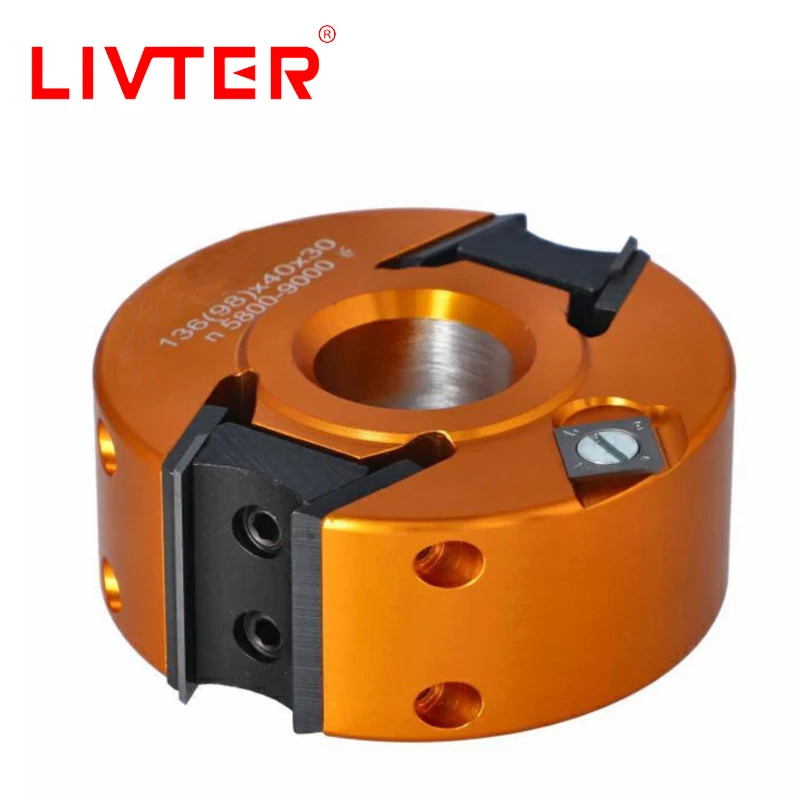 Livter Rabbeting Cutter Heads with 40mm Profile Knives