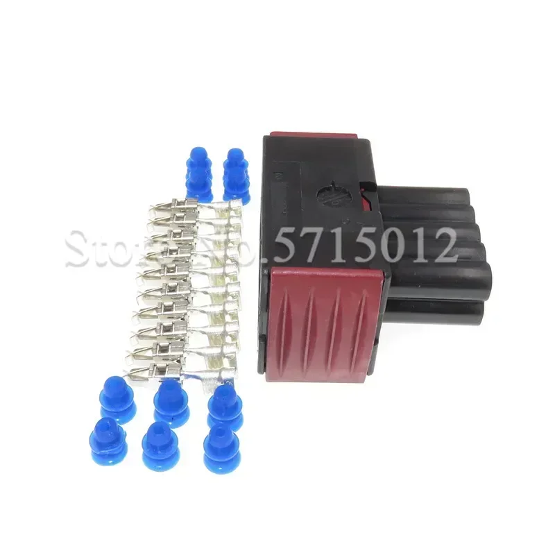 10 Hole 1-967240-1 Auto Headlights Lamp Connector Car Headight Light Socket With Terminals And Seals For Buick Peugeot