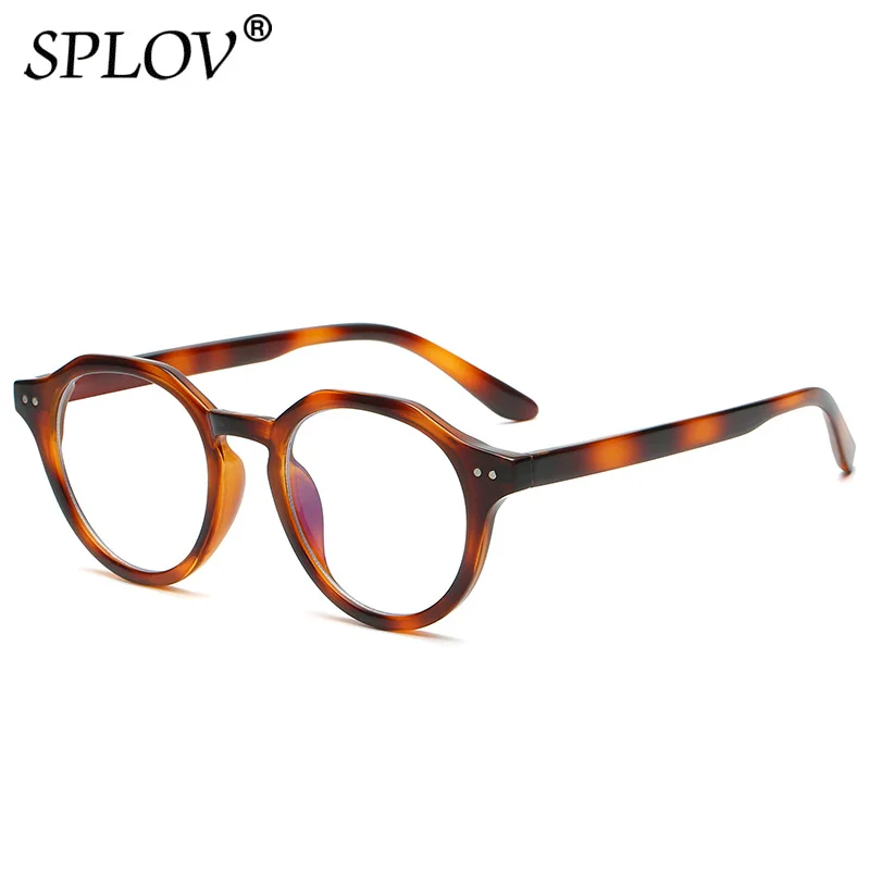 

Fashion Anti Blue Light Glasses Men Prescription Eyeglasses Frame Women Computer Goggles Vintage Round Optical Eyewear UV400