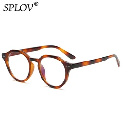 Fashion Anti Blue Light Glasses Men Prescription Eyeglasses Frame Women Computer Goggles Vintage Round Optical Eyewear UV400