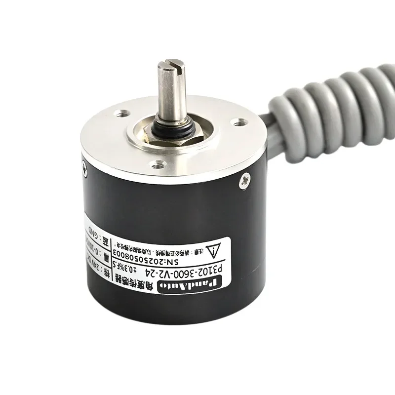 P3102-3600-V1-24 Multi-turn Hall Angle Sensor 0-3600 Degree 24V Supply 0-5V 0-10V Output Rotation Position Transducer
