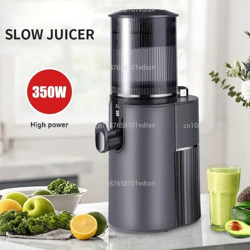 Large-capacity Domestic Juicer with Pulp Separation, Slow-pressing, Multi-function Juicer