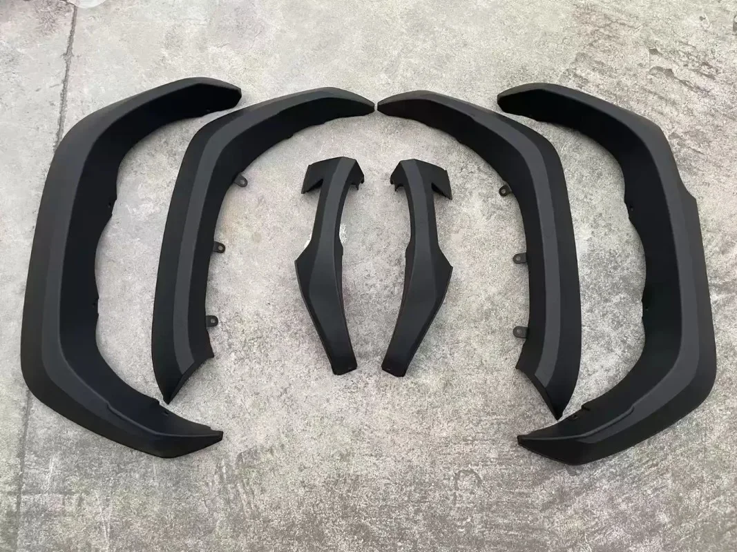Stick-On Wheel Arch  Flares Wheel Eyebrow Trim, Aftermarket Exterior Accessories Fits Hilux 2015-2024 Pickup Truck