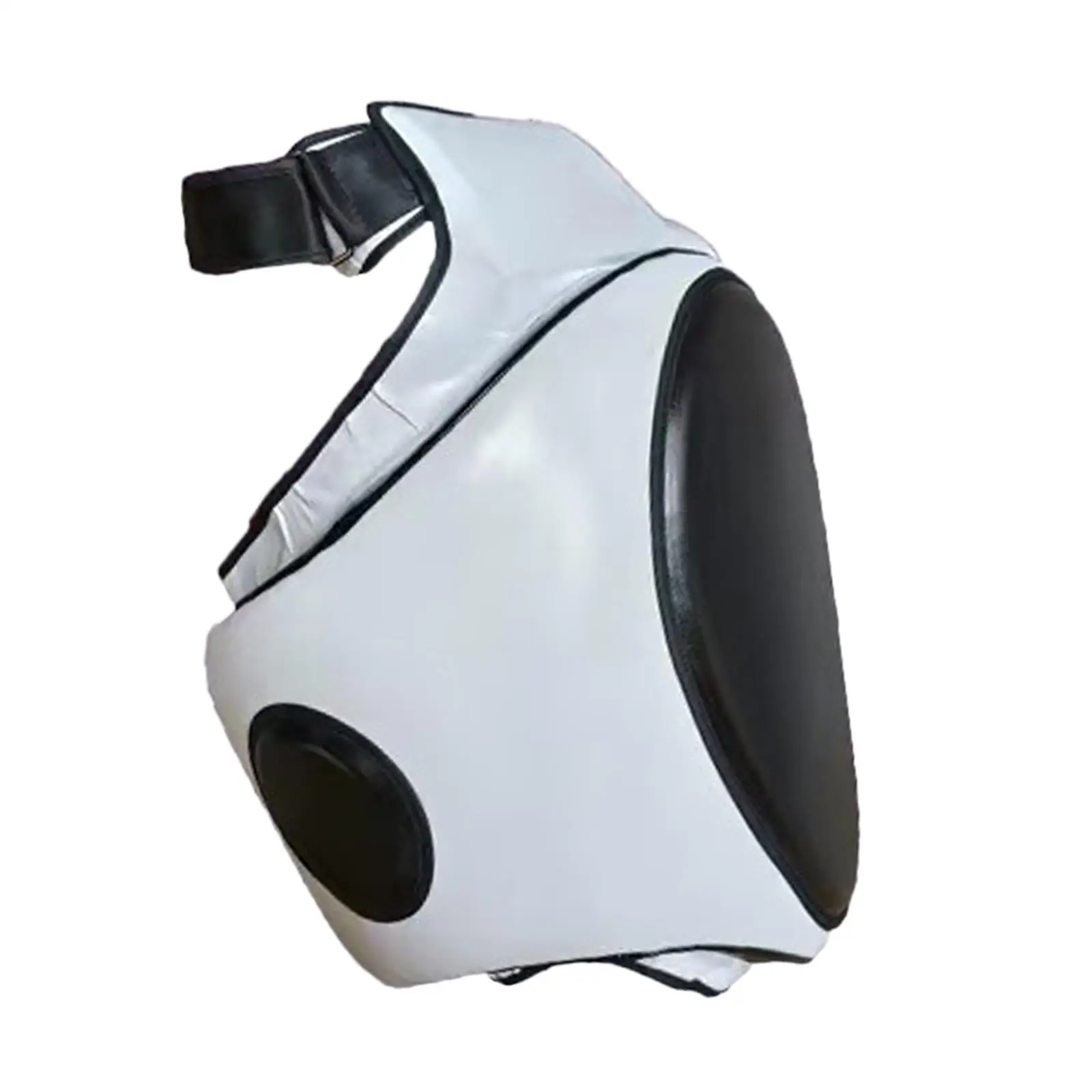 

Kickboxing Thigh Pad Leg Kick Pad with Adjustable Straps PU Leather Body