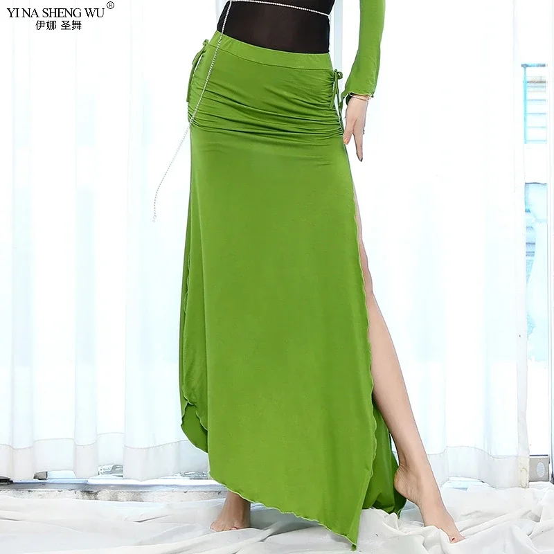 المرأة الرقص الشرقي الأعلى انقسام التنانير الطويلة ازياء الرقص الشرقي ممارسة الملابس مثير أزياء المرأة الرقص الشرقي كرنفال ارتداء #5