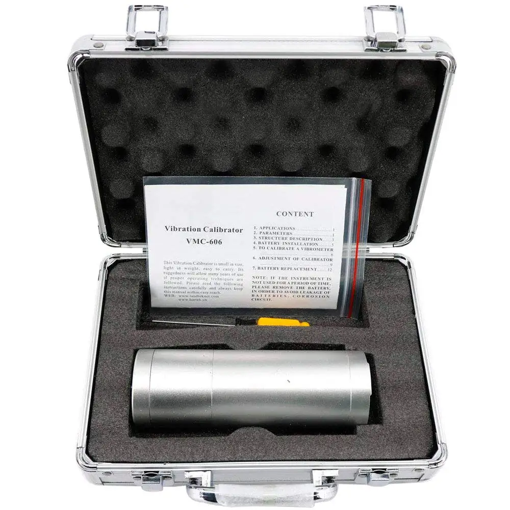 LANDTEK VMC-606 Manufacturer Handheld Vibration Calibrator