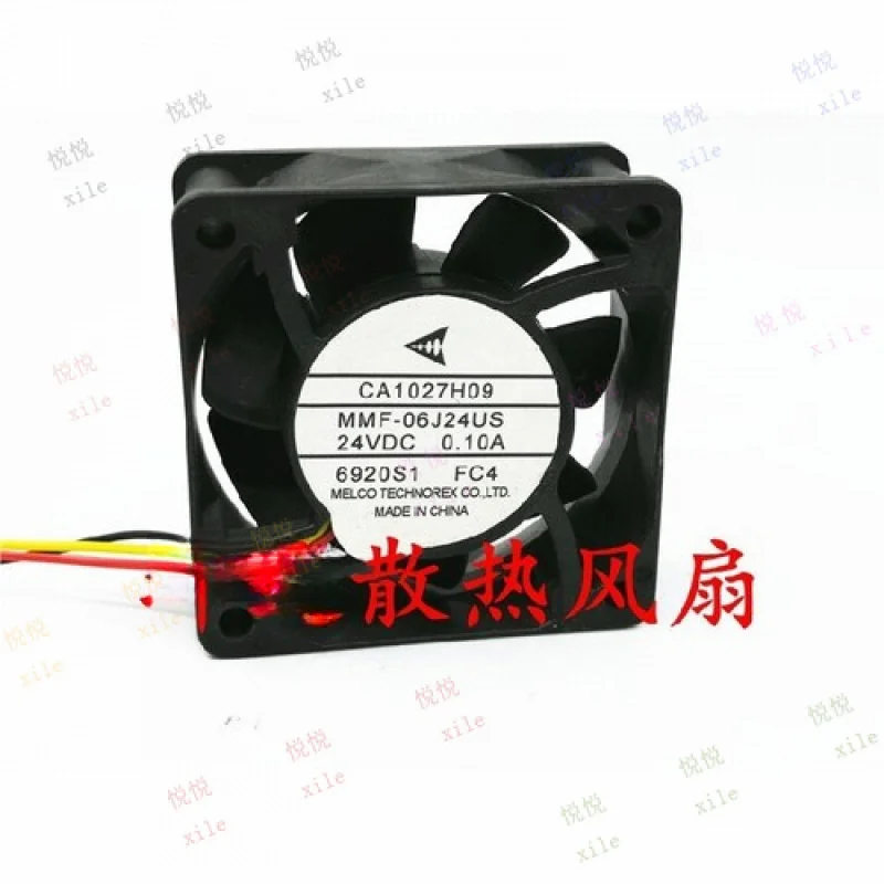 

L L ДЛЯ MMF-06J24US 24 В постоянного тока 0,10 А 60 мм 6025 Инверторный охлаждающий вентилятор