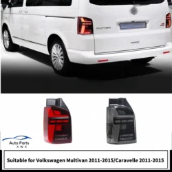 Suitable for Volkswagen 11-15 Multivan T5 taillight assembly Caravelle upgrade LED running lights, turn signals, brakes