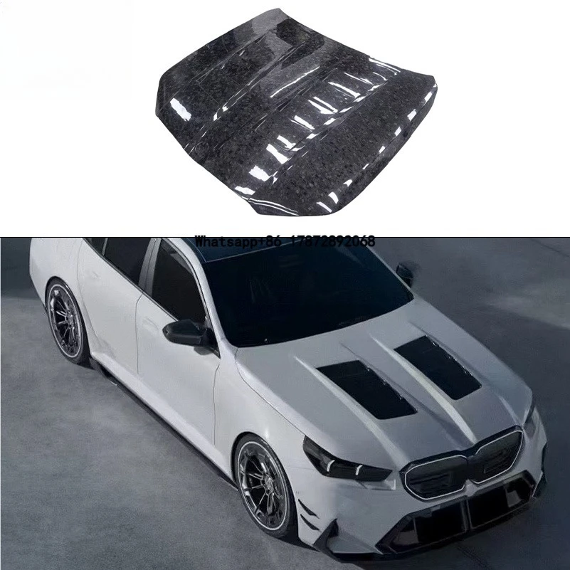 

For M5 G90 G99 2024+ 5 Series G60 G61 Perfect Match Forged Carbon Fiber Engine Hood New Condition