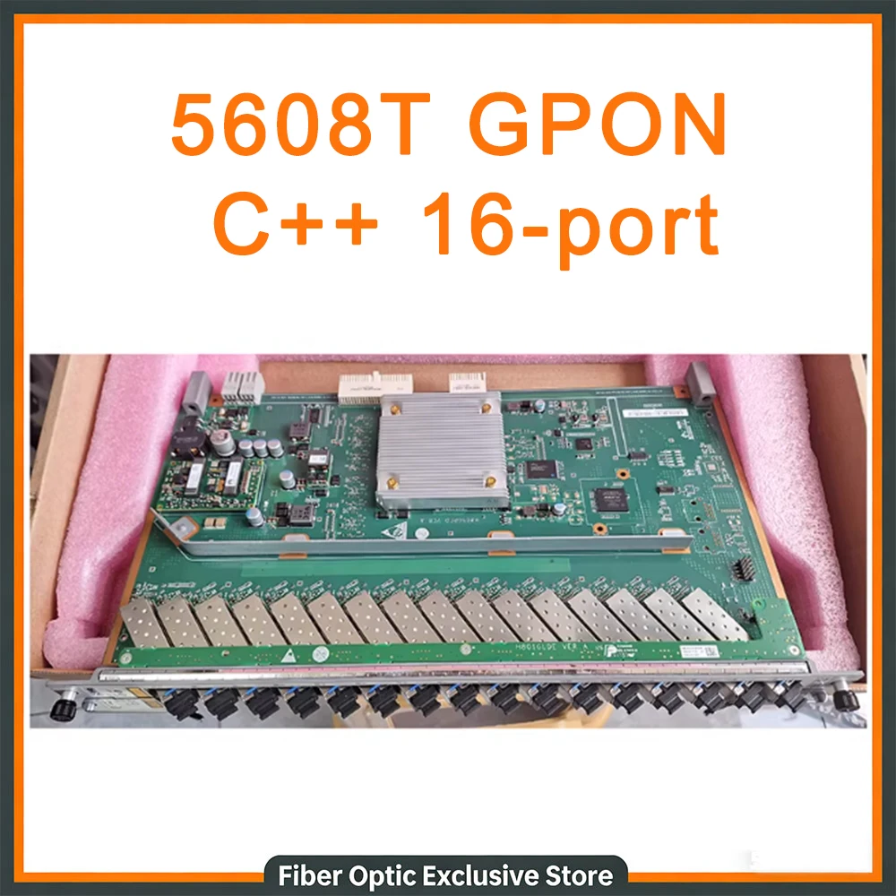 

Second hand Huawei 5608t 10g uplink card 5608t GPON OLT C++ module Mcut Uplink Board FTTX Solution