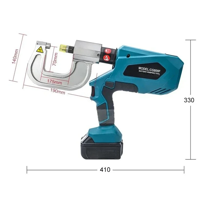 

Rivet-Free Riveting Machine CG-800F Electric Hydraulic Riveting Gun Riveting Machine No need Rivets Directly Crimping