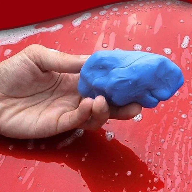 Car Cleaning Playdough Clay Cleaning Stick Clay Glass Stain Remover Dusting Iron Powder Removing Gum Car Cleaning Tools