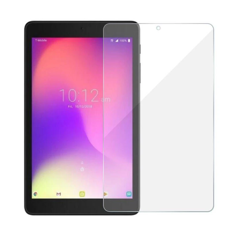 Protecteur d'écran pour tablette Alcatel 3T 8 2018 / Joy Tab 2 8.0 2020, Film en verre trempé, Tab A30, 8.0 pouces, anti-rayures