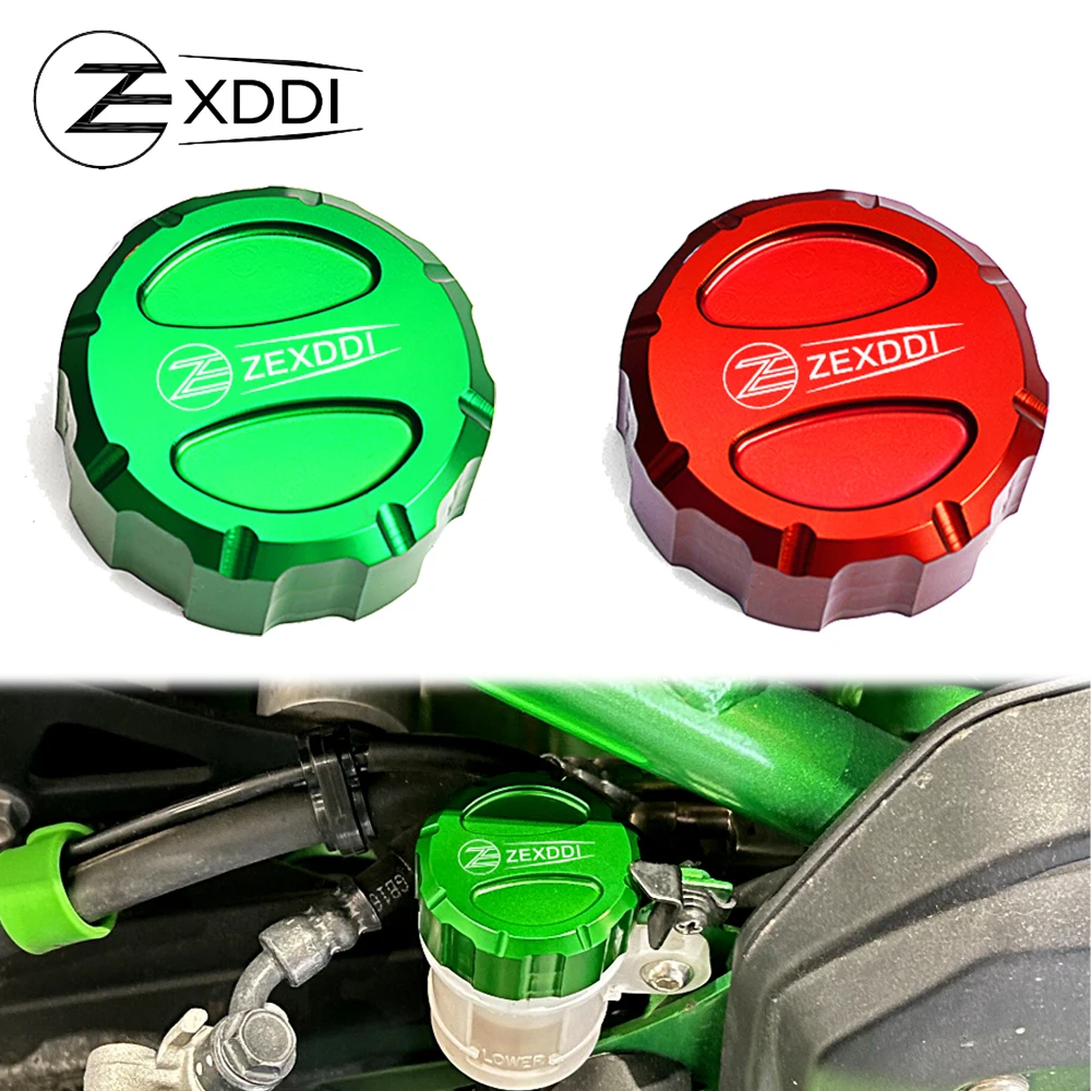 ZEXDDI Motorcycle Rear Oil Filler Cover Fit For Kawasaki Z900 Z650 Z250 Z750 Z400 Z800 Z1000 Ninja 650 400 300 ZX4R ZX6R ZX10R