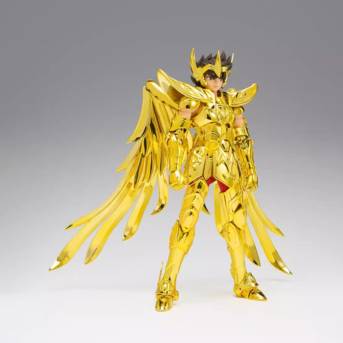 In Stock Genuine Original Exm Gold Sagittarius Seiya -Heir To The Golden Cloth Saint Seiya Action Figure Doll Ornament Toys Gift