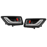 82610-1C000 82620-1C000 1 par de manijas de puertas interiores izquierda y derecha aptas para Hyundai Getz Hatchback 2005 2006 2007 2008 2009 2010 2011