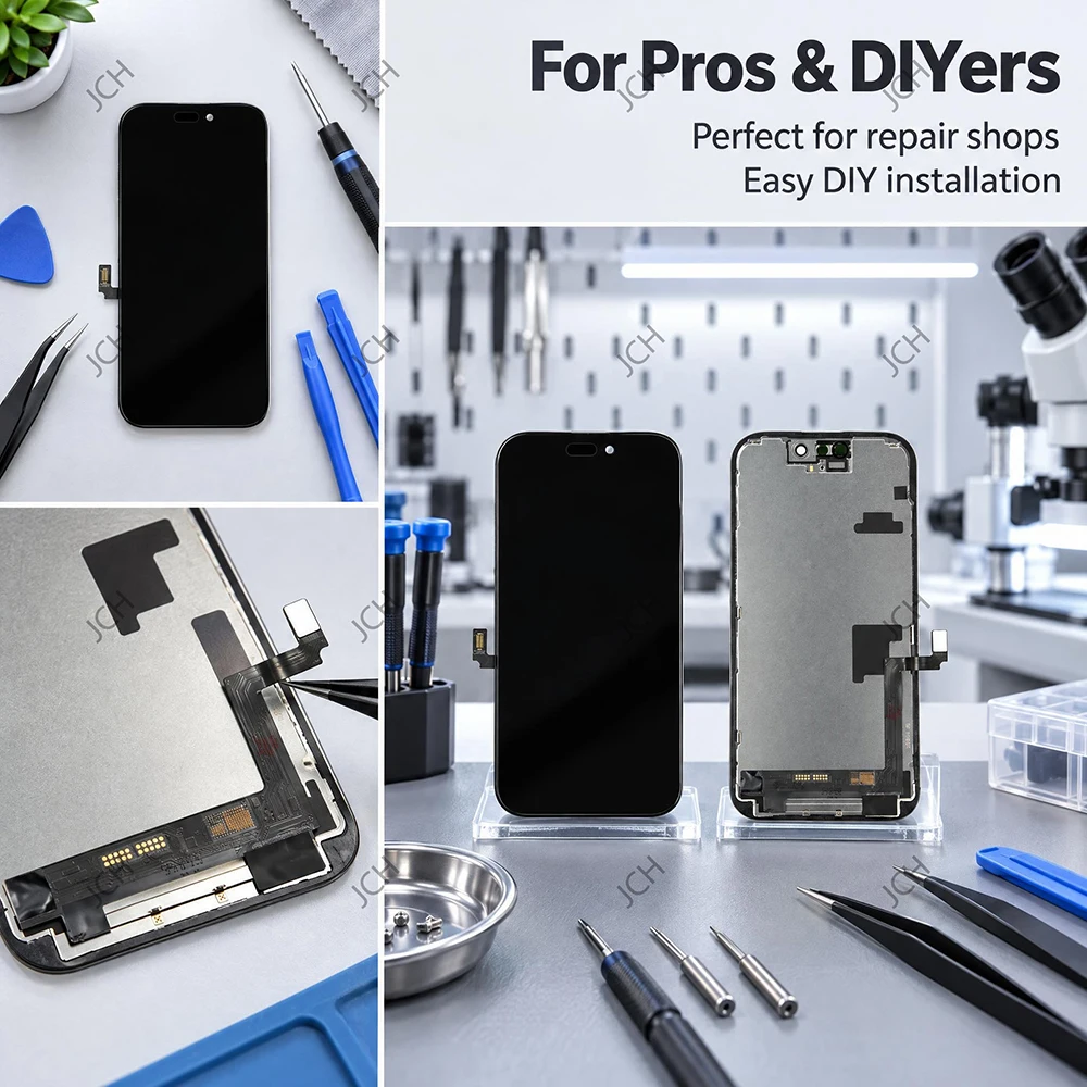 NEUES AAA+++ Display für iPhone 17 17Pro Bildschirm Digitizer LCD Ersatz 17 Pro Max 17e Incell Direktvertrieb Pantalla – Detail 6