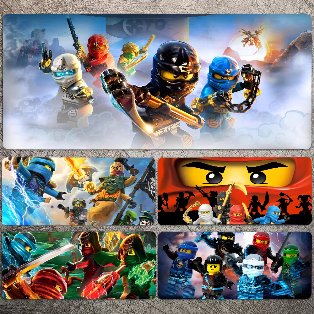 

1pc Ninjago Non-slip Mouse Pad Suitable For Office Computers Laptops E-sports Game Desk Mats XXL Keyboard