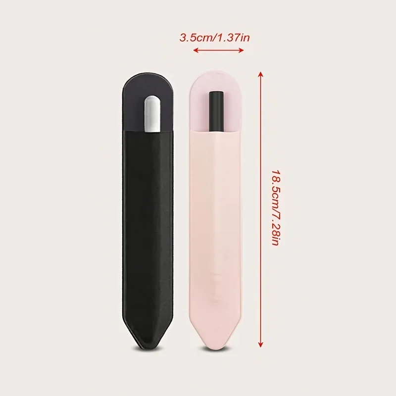 Tablet touch pen case, capacitor pen protective case,second-generation pen,thin portable self-adhesive storage pen case