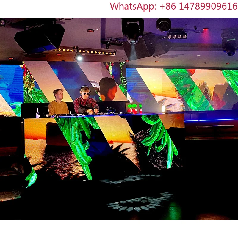 Light And Shadow InteractionHigh Weight CapacityLecede DJ Outdoor Indoor Rental Cabinet Led Display ScreenHuman-Screen Interacti