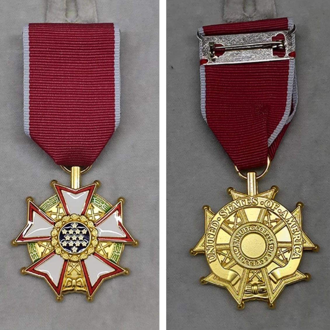 American Merit Commemorative Medal Level 4/3 Collectible Metal Badge