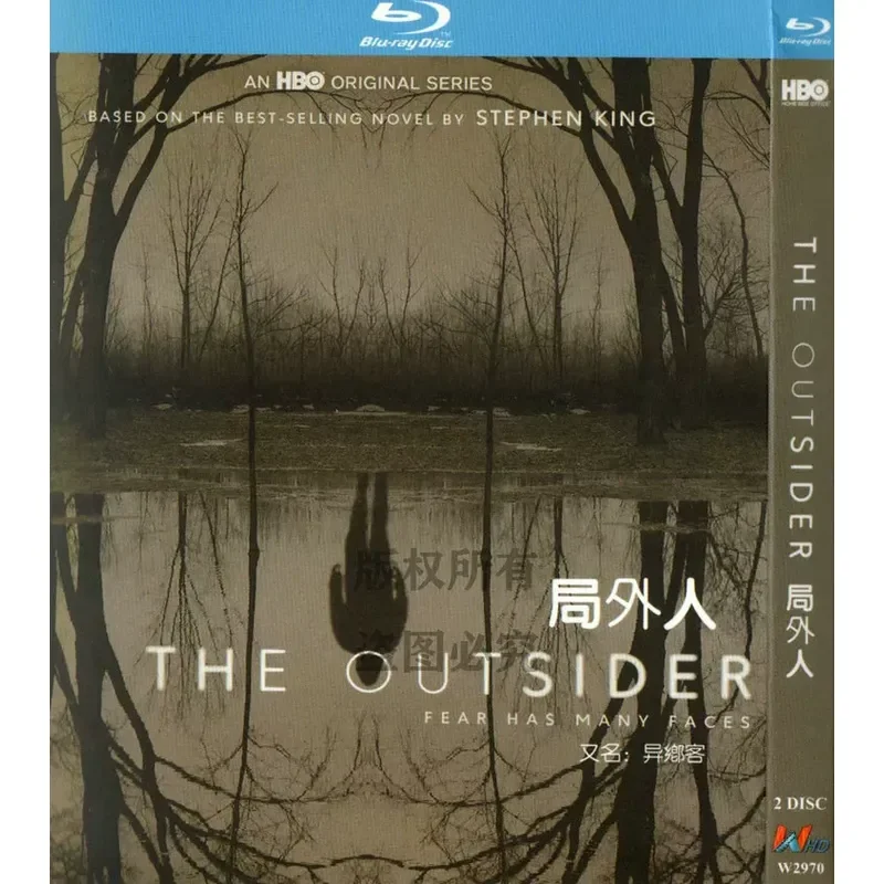 

American Suspense Fantasy TV Series The Outsider Also Known As The Outsider 1080p High Definition BD Blu-ray 2 Disc