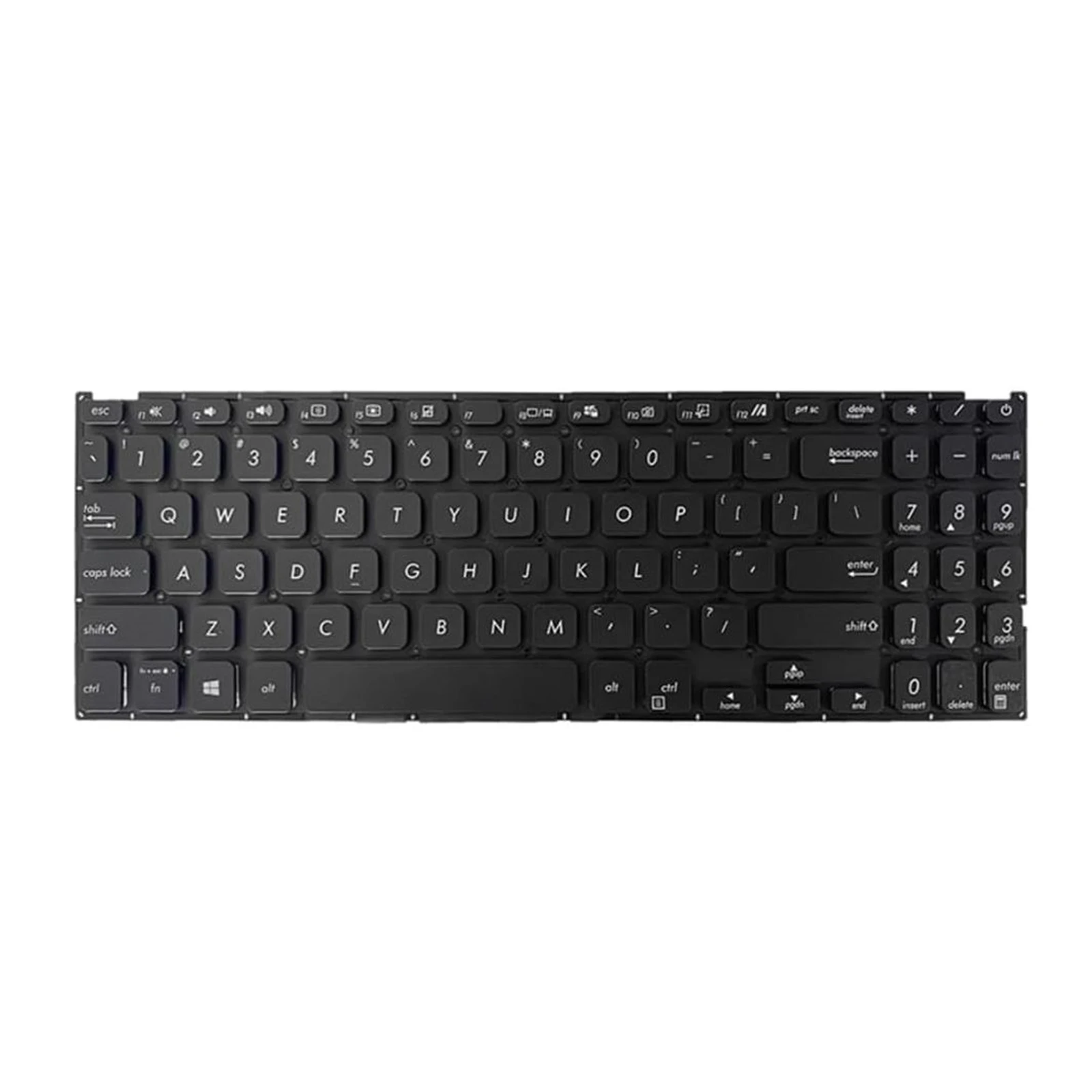 

Laptop Keyboard For ASUS VivoBook 15 X515DA X515EA X515EP X515JA X515JF X515JP X515MA X515UA Black US United States Edition