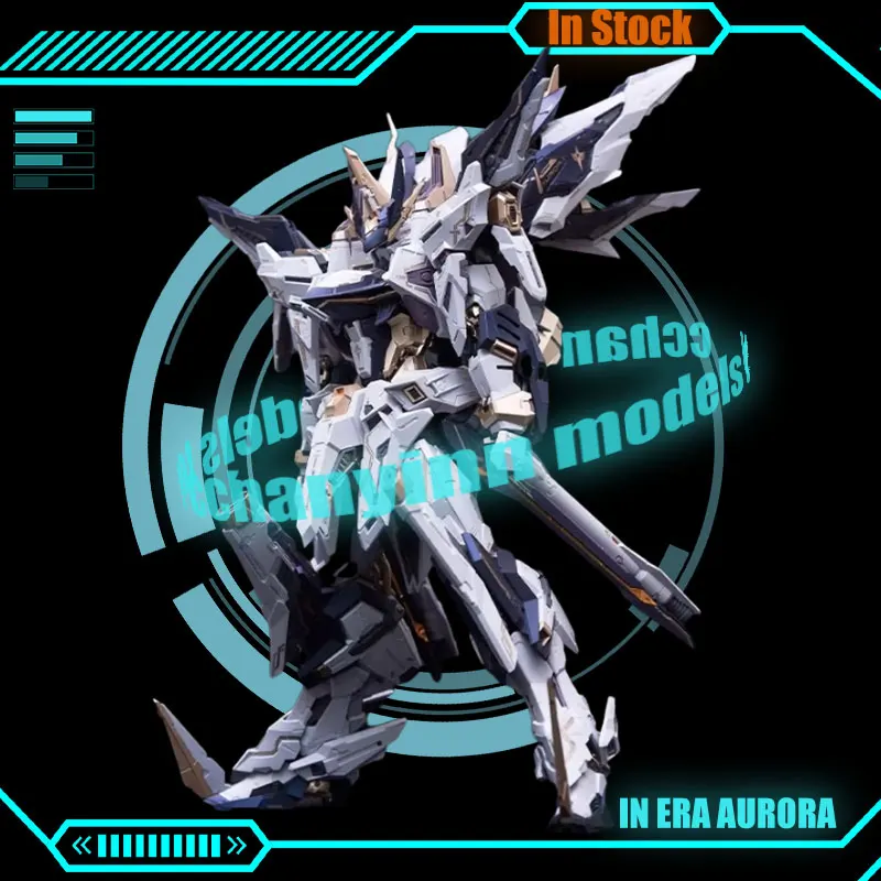 

In Stock In Era Anime Figure Snna Aurora Mg 1/100 Action Figurine Dawn Knight Collectble Alloy Mecha Assembly Model Toy Kid Gift