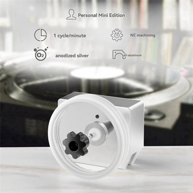 B04B-Vinyl Record Aluminum Alloy Bracket Available Ultrasonic Cleaner 7/12 Inch LP EP Disc For Above 6L Ultrasonic Bath