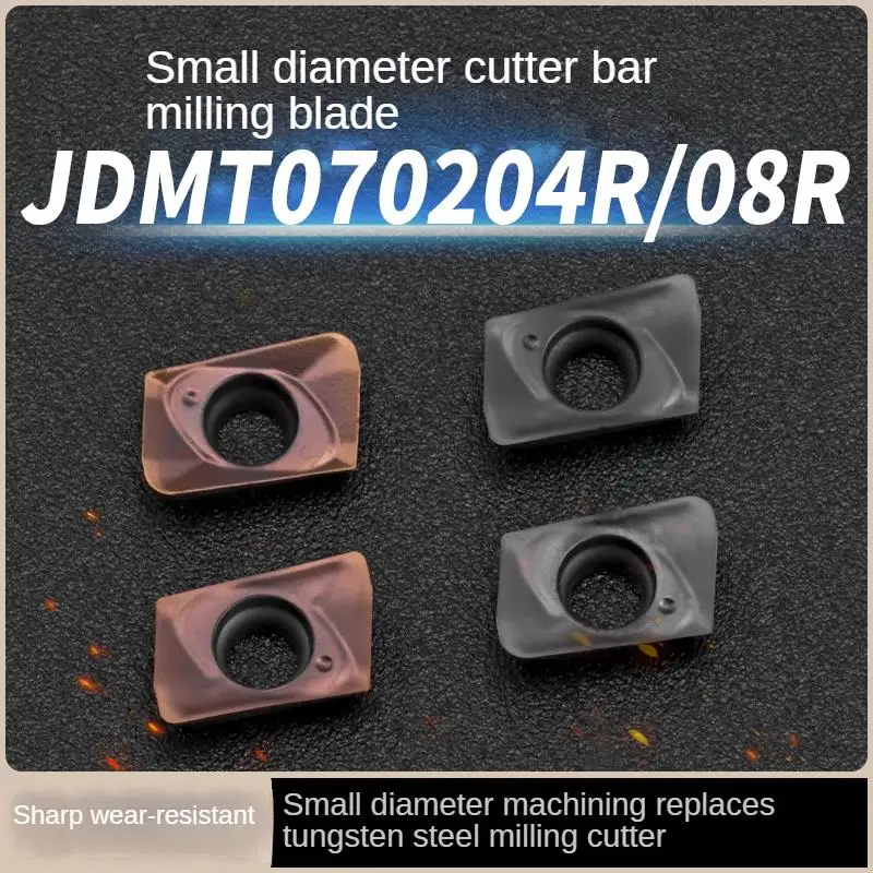 

Фрезерная пластина с ЧПУ JDMT070204R JDMT070208R, соответствующая стержнем фрезерного станка малого диаметра ESE.
