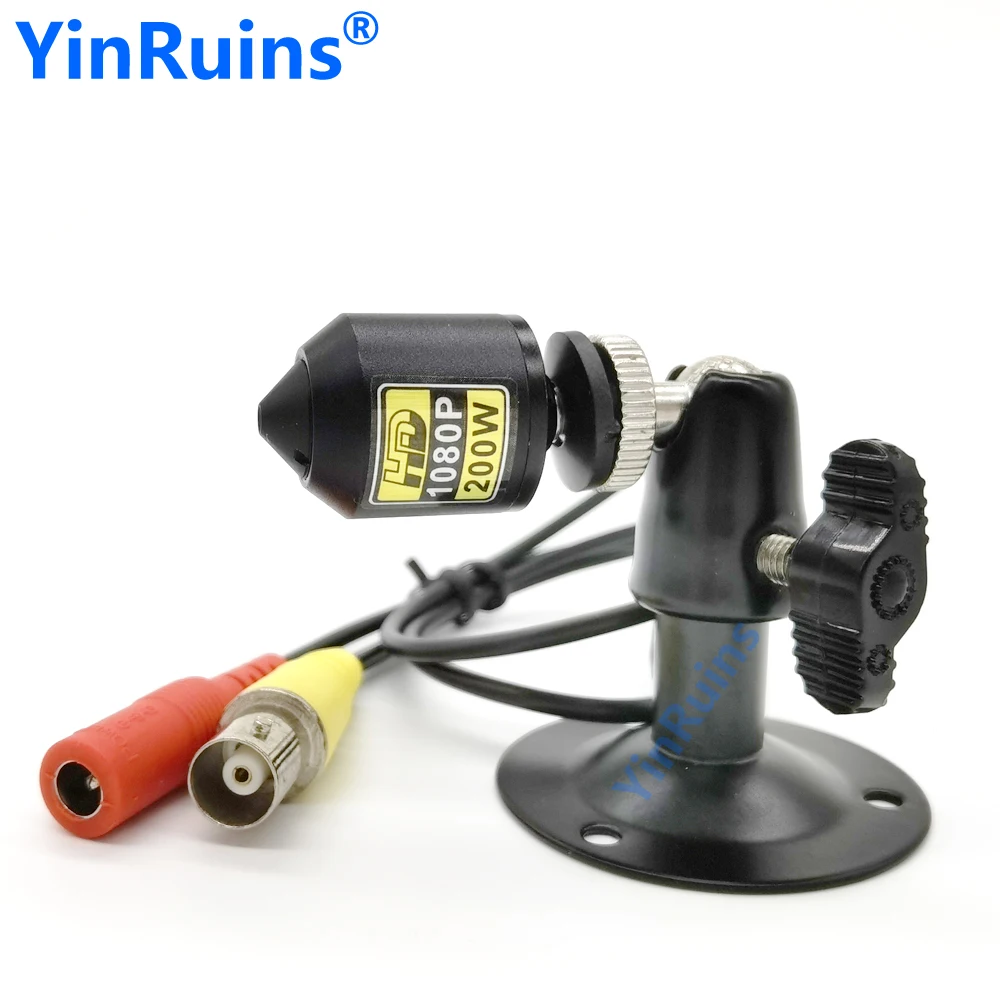 2MP 1080P Mini AHD CCTV Camera 4in1 AHD/TVI/CVI/CVBS Bullet Metal Body Indoor Video Audio Camera for 1080P AHD DVR System