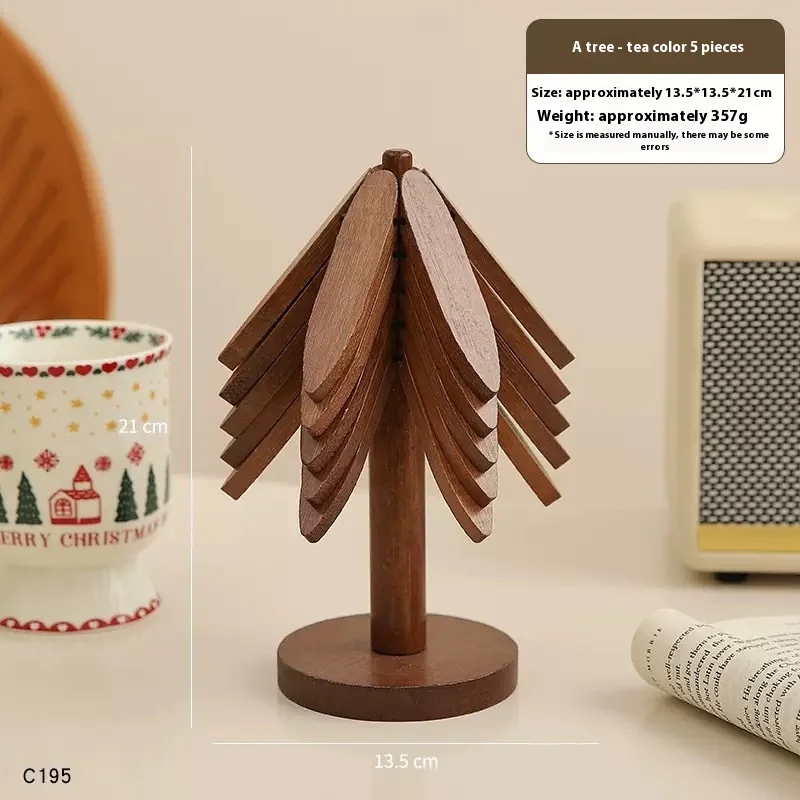 

Bamboo Trivet Set for Hot Pots and Pans, Heat Resistant Table Protector Mats for Kitchen,Decorative Coasters for Hot Dishes