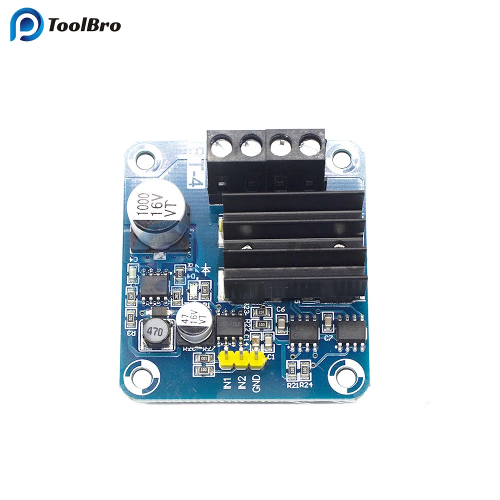 50A H-Bridge MOSFET DC Motor Driver 5-15V PWM Signal Semiconductor Refrigeration Forward Reverse 200KHz