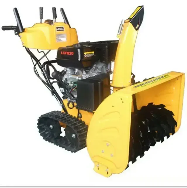 

Clean Snow Machine Gasoline Snow Sweeper Walking Type 15hp Power Snowplow