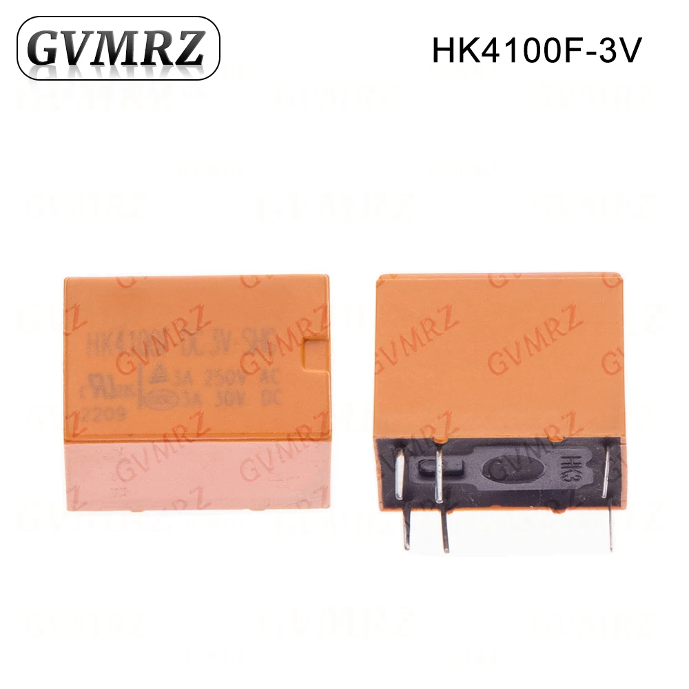 Relay  HK4100F-DC3V-SHG HK4100F-DC12V-SHG HK4100F-DC5V-SHG 6 pin 3A 3V / 5V / 9V / 12V / 24V HK4100F-DC24V-SHG