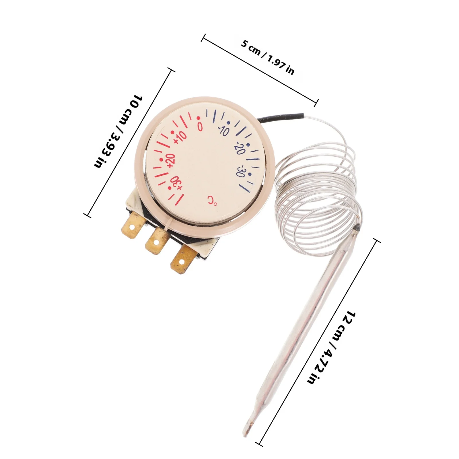 Temperature Controller Sensor Adjustable -30℃ To 30℃ Refrigerator Freezer Thermostat Replacement Mechanical Appliance