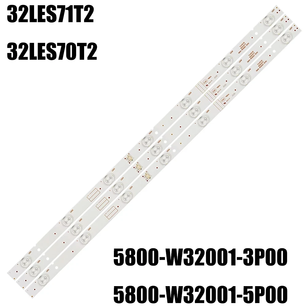 

10 Kit LED Backlight Strip For Erisson 32LES71T2 32LES70T2 SUPRA STV-LC32T650 5800-W32001-3P00 Ver00.00 LC320DXJ-SFA2 RDL320HY