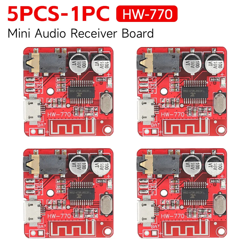 Mini Bluetooth Module im Test: HW-770 Audio Receiver Board mit Lossless-Decoder für DIY-Audio-Projekte