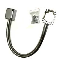 2pcs Electric Wire Protection Exposed Mounting Sleeve Access Control Cable for Wire Control Lock Access Control Door Lock