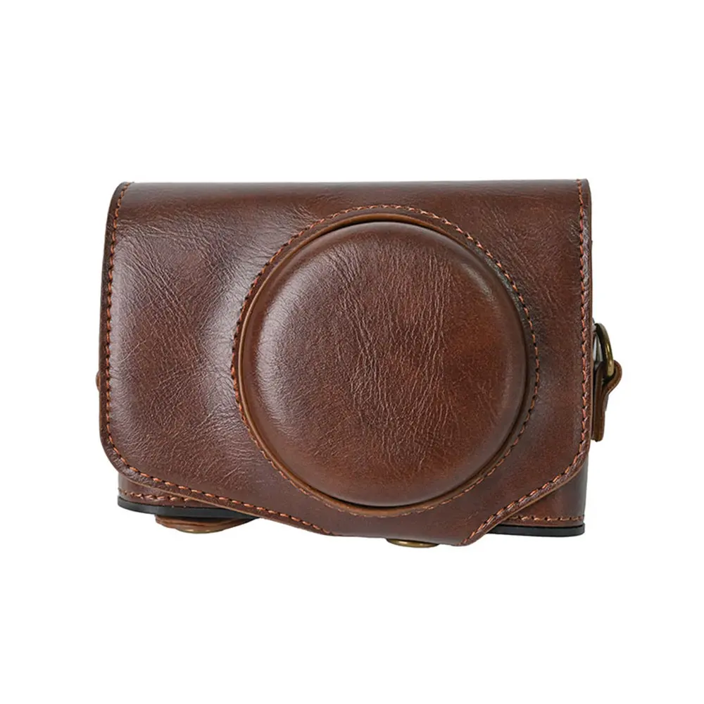 For Canon SX740 HS Case, PU Leather Camera Bag Case For Canon