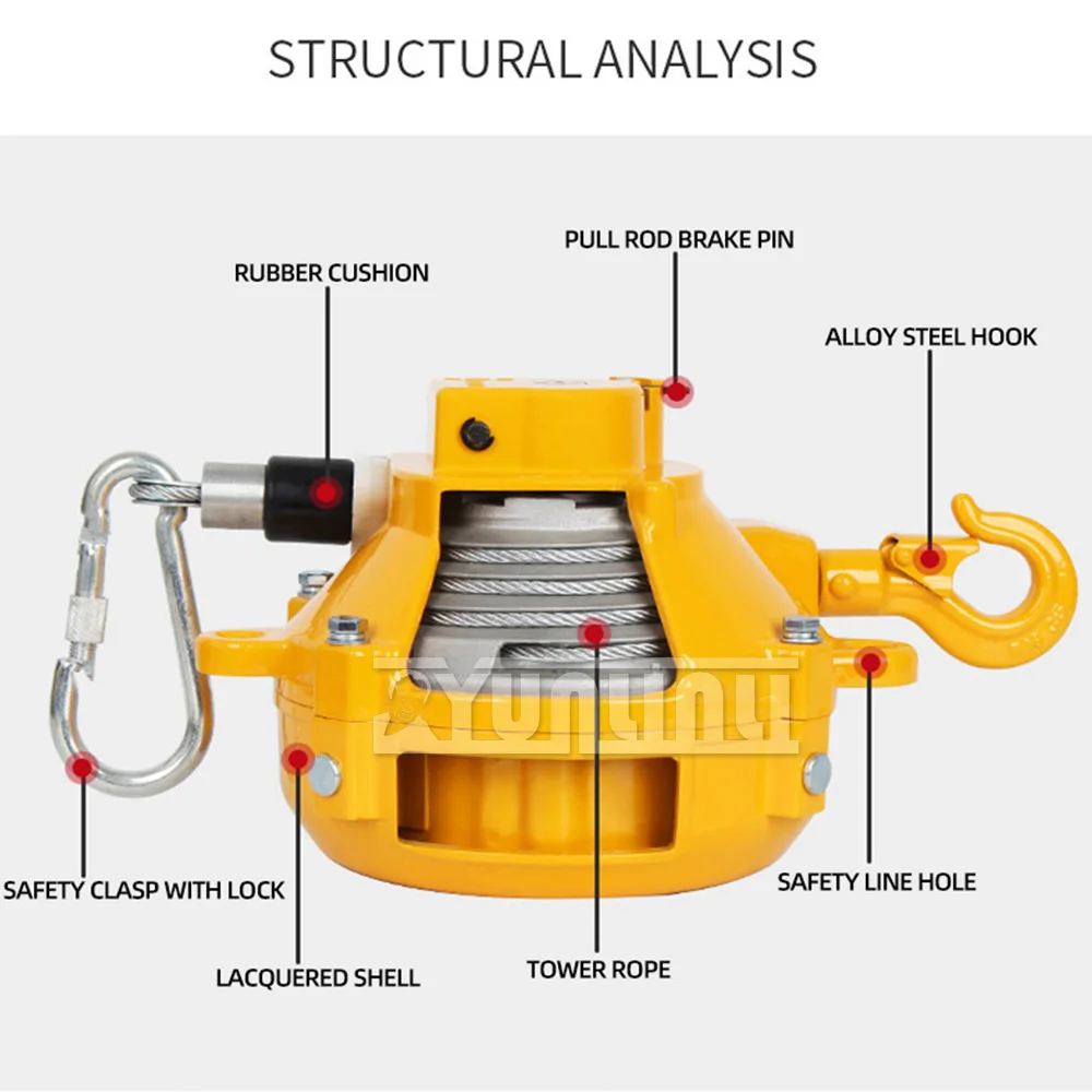 Equilibrador de resorte de 30kg, torre de suspensión de equilibrio de tensión autoblocante, Tensor telescópico de suspensión, herramienta de línea