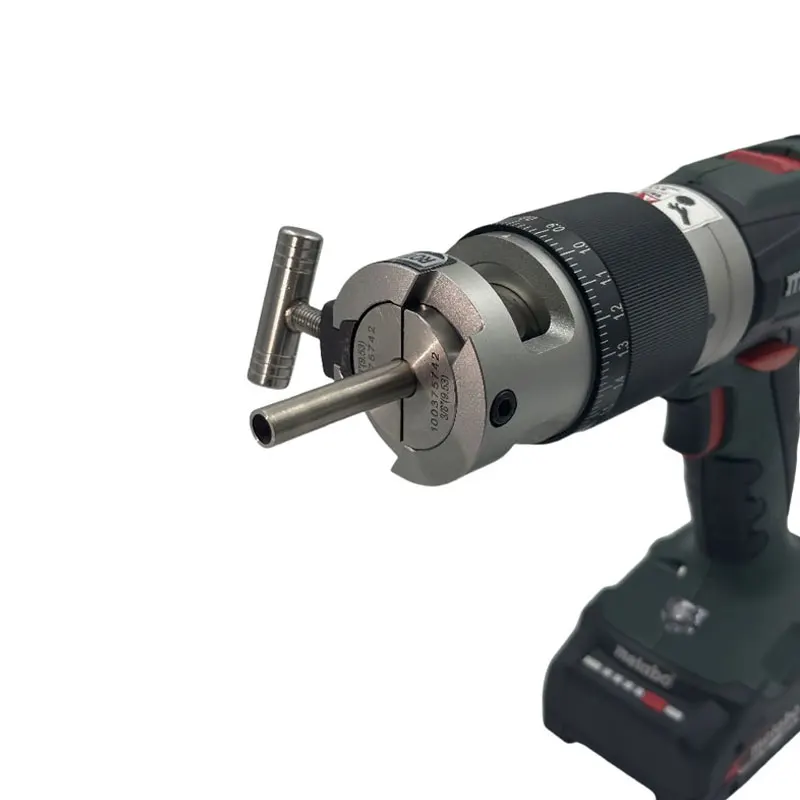 Portable Charging Steel Tube Facing Machine Orbital Tube Facing Tool Flat Mouth Machine