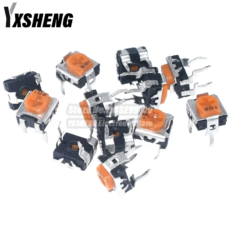 20Piece WH06-2C New Trimmer Potentiometer Variable Resistors YXSHENG WH06 100 200 500 1K 2K 5K 10K 20K 50K 100K 200K 500K 1M Ohm