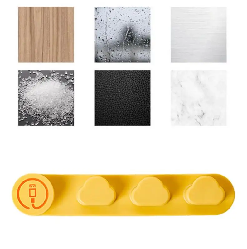 Cable Organizer Management Wire Holder Flexible USB Cable Winder Tidy Clips For Mouse Keyboard Earphone Protector